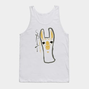 Llamma with a goatee Tank Top